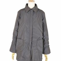 美品 ジルサンダー JIL SANDER ジャケット ブルゾン ジップアップ ポリエステル アウター レディース 34(S相当) グレー cg02dr-rm11e23457_画像3