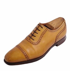 クロケット&ジョーンズ Crockett&Jones レザーシューズ オックスフォードシューズ ALBANY アルバニー 9796 5D ブラウン cg06mb-rm10f04288