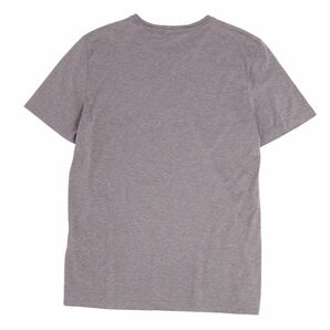 美品 ベルルッティ Berluti Tシャツ カットソー 半袖 ショートスリーブ SCRITTO スクリット 刺繍 メンズ S グレー cg07mt-rm05f04806の画像3