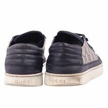 グッチ GUCCI スニーカー ローカットスニーカー GGスプリーム カーフレザー シューズ レディース 5 ネイビー/ベージュ cg08ds-rm11f05697_画像5