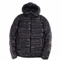 美品 ザノースフェイス THE NORTH FACE ジャケット ブルゾン FLASH HOODIE ダウンジャケット ND91500Z メンズ XL 黒 cg03dd-rm05f02966_画像1