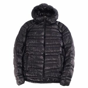 美品 ザノースフェイス THE NORTH FACE ジャケット ブルゾン FLASH HOODIE ダウンジャケット ND91500Z メンズ XL 黒 cg03dd-rm05f02966