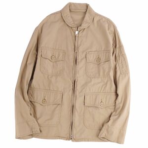 美品 アナトミカ ANATOMICA ジャケット ブルゾン U.S.NAVY SUMMER FLIGHT JACKET ジップアップ メンズ S ベージュ cg03mt-rm10f02740