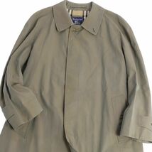 Vintage バーバリー Burberrys コート ステンカラーコート バルマカーンコート 裏チェック 英国製 メンズ SM カーキ cg05er-rm11f04114_画像4