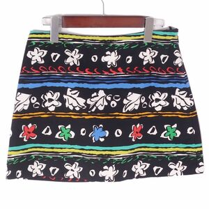  beautiful goods Prada PRADA skirt Short skirt trapezoid skirt total pattern bottoms lady's 40(M corresponding ) multicolor cg08om-rm11f05549