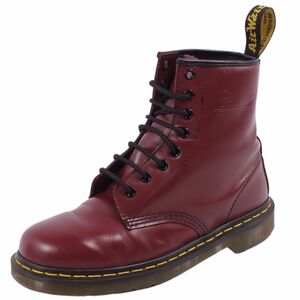 ドクターマーチン Dr.Martens ブーツ ショートブーツ 1460 8ホール スムースレザー シューズ メンズ UK6 ボルドー cg08ds-rm11f05698