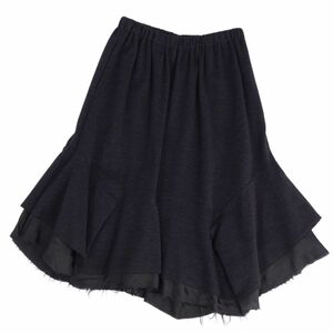 美品 トリコ コムデギャルソン tricot COMME des GARCONS ニット スカート フレア ウール ボトムス レディース フリー cg09ms-rm04f05887