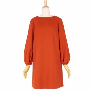  beautiful goods Adore ADORE One-piece dress long sleeve plain wool tops lady's 38(M corresponding ) red cg09dl-rm05f06271