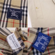 美品 Vintage バーバリー Burberrys 英国製 ステンカラーコート バルマカーンコート 裏チェック メンズ 46 ベージュ cg02mt-rm11e23139_画像7