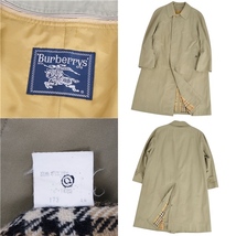 Vintage バーバリー Burberrys コート ステンカラー バルマカーン ライナー アウター メンズ 90-165 カーキベージュ cg08ms-rm04f05383_画像9