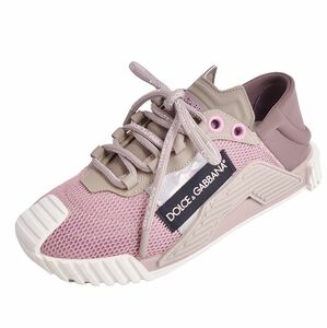  beautiful goods Dolce & Gabbana DOLCE&GABBANA sneakers low cut canvas shoes shoes lady's 35 pink cg06mm-rm05e24906