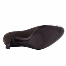 プラダ PRADA パンプス ビジュー装飾 レザー シューズ 靴 レディース イタリア製 38 1/2(25.5cm相当) ブラウン cg05dt-rm05e24598_画像8