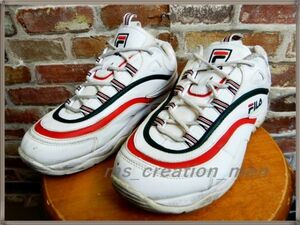 ◎9326◆FILA フィラ◆1RM00577-124 US10 28cm RAY ローカットスニーカー メンズ 靴 シューズ スポーツストリート