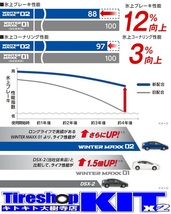 マッドヴァンス06 ダンロップ ウインターマックス02 WM02 165/55R15 NBOX タント スペーシア スタッドレスタイヤホイール４本セット_画像4