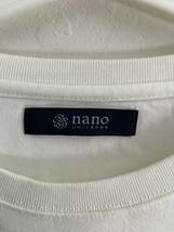 【送料無料】中古 nano universe ナノユニバース sports university 長袖カットソー Tシャツ サイズXL_画像3