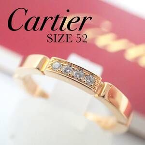 Cartier Cartier K18pg Myoyon Pantail Diamond 4pce Кольцо № 52 #12 Корпус розового золота розового золота