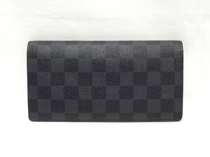 LOUIS VUITTON ルイヴィトン ダミエ グラフィット ポルトフォイユ ブラザ N62665 長財布 /B7095