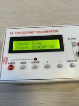 ファンクションジェネレーター シグナル ジェネレーター 正弦波 周波数 カウンター　FG-100 DDS_画像7