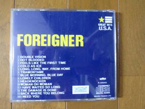 ◎FOREIGNER GREAT HITS USA フォリナーグレートヒットUSA ◎