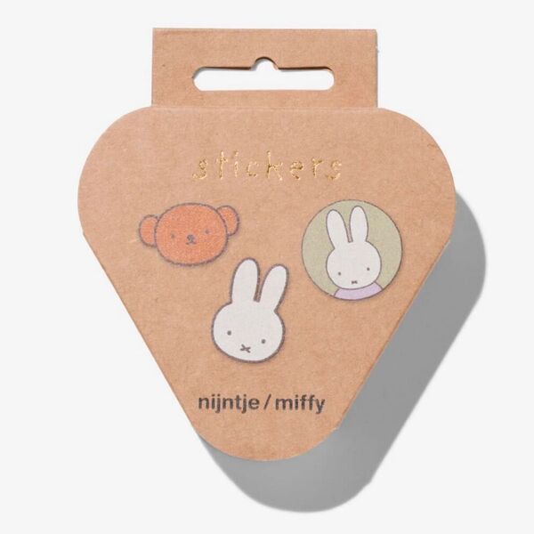 miffy【日本未販売】3種ステッカーセット ミッフィー ボリス nijntje マステ マスキングテープ
