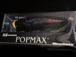 即決 ラスト1 限定 イベント オリカラ メガバス ポップマックス #ヒノトリ Megabass POP MAX(SP-C) #HINOTORI f02 キープキャスト