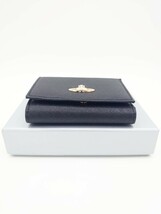 【新品】Vivienne Westwood ヴィヴィアン ウエストウッド 三つ折り財布 レザー ブラック_画像4