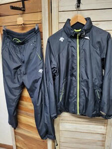 DESCENTE デサント ウィンドブレーカー 上下セットアップ 裏地起毛 EKS THERMO 防寒 size M