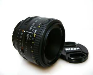 *Nikon( Nikon )* AF NIKKOR 50mm 1:1.8 D * practical use * superior article 