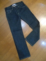 Levi's・リーバイス★504/EU504-0031/2009年製☆カラフルドットペイントアクセント♪ストレートデニムパンツ 32 良品_画像4