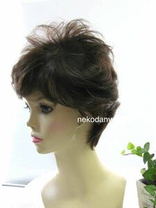  high quality new goods! unused for summer nature wig health wig * dark brown scorching tea medical care for also * man and woman use ...* heat-resisting * size adjustment possible free shipping 