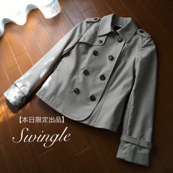 【 本日限定出品・即購入大歓迎 】Swingle ＊ ショートトレンチ