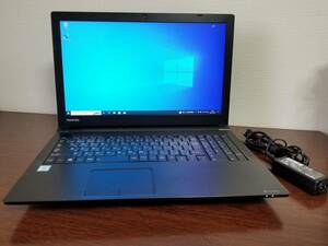 J75 東芝 dynabook B75H Core i7 第7世代 (7600U)◆RAM8GB◆超高速 SSD256GB◆15.6インチ Full HD Win10 Pro PC laptop ノートパソコン