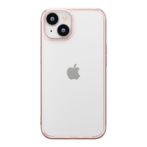iPhone 15 対応 メタリックフレーム クリア ケース ローズ ゴールド スマホ ケース カバー アイフォン_画像4