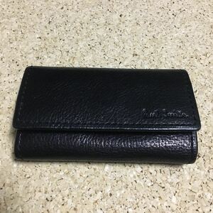 ポールスミス Paul Smith / 4連キーケース 黒色 ブラック / 中古