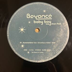 Beyonce / Baby Boy F. Sean Paul / Summertime F. Ghostface Killah / LP レコードの画像5