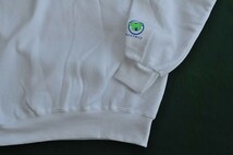 Mサイズ　メトロレーシングスエットシャツ　KAWASAKI　ホワイト　新品袖M緑_画像10