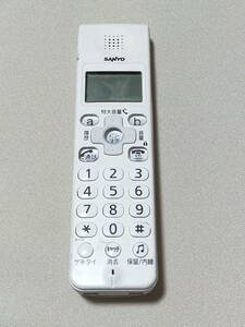 09p19 [ junk ]SANYO telephone machine cordless handset only TEL-SDJ2[ cordless handset only ]