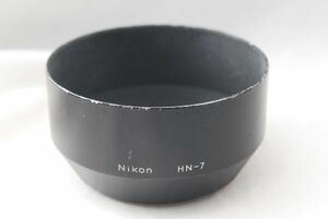 ☆NIKON HN-7 レンズフード 85mm F1.8 85mm F2 80-200mm F4.5 ニコン (9)