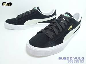 ■PUMA■　スウェード Vulc(27.5cm)　■BLK-WHT■386598 03