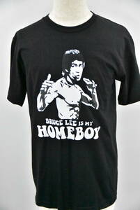  ブルースリーTシャツ　李小龍　HOMEBOY　Mサイズ