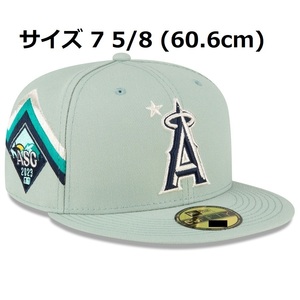 [MS] 7 5/8 размер (60,6 см)! Shohei Otani 2023 All -star Games Model Angels New Era Официальная кепка (HAT) Новый WBC