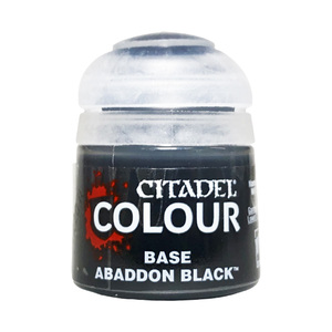 送料無料 新品 シタデルカラー BASE ABADDON BLACK ベース アバドン・ブラック [21-25]