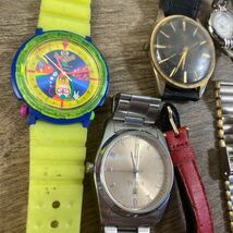 (8-78) 腕時計 まとめ ジャンク　SEIKO セイコー　CASIO カシオ　FOSSIL フォッシル　TECHNOS　ALBA SUCCESS　Q&Q　ディズニー　など　時計_画像5