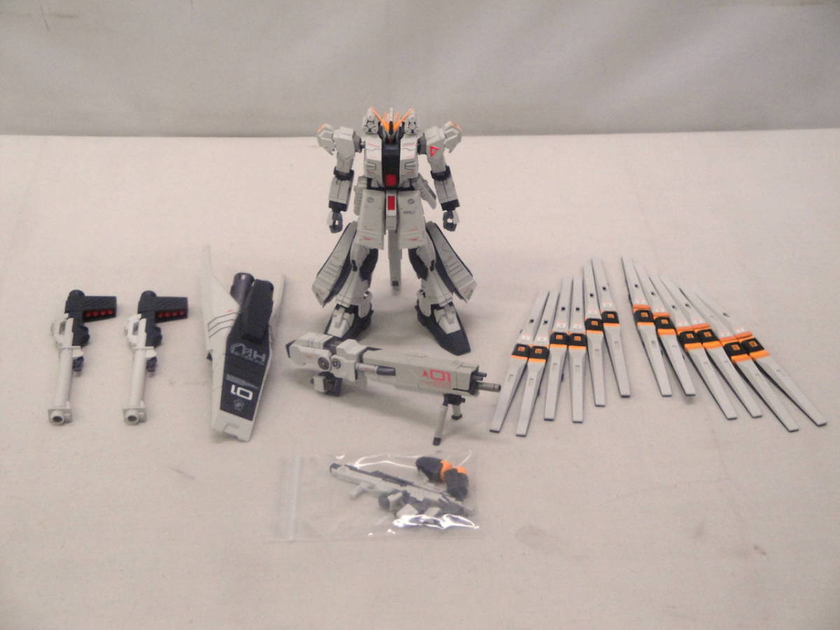 Kame)HGUC 1/144 Nu Gundam HWS 塑料模型组装涂装完成品万代◆U2309041 KJ16B, 特点, 高达, 完成的产品