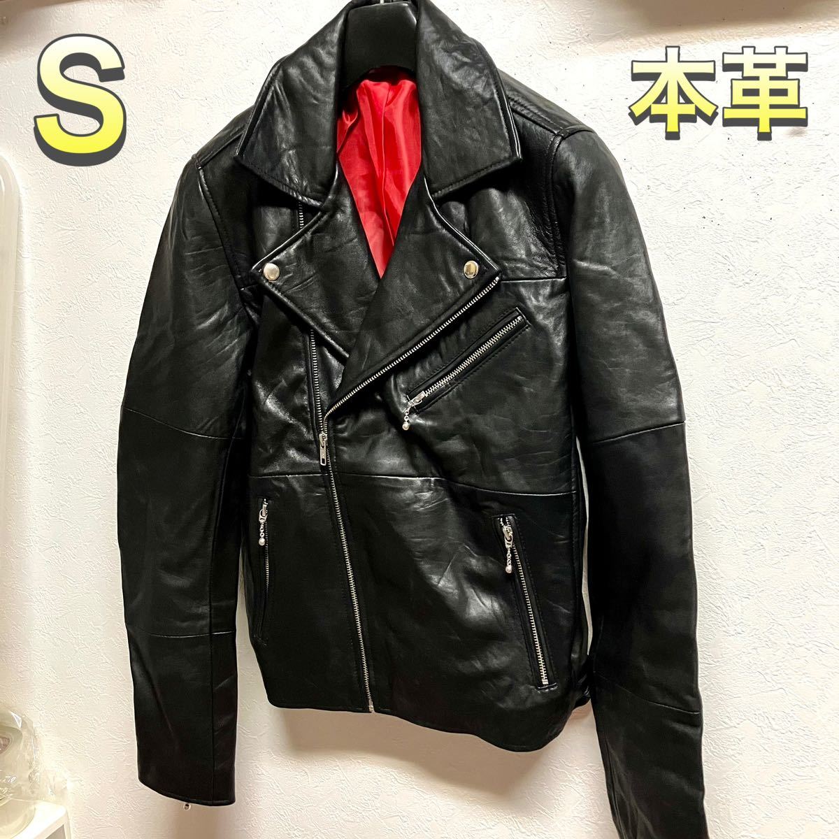 美品 WHIZ LIMITED ウィズリミテッド レザー ライダースジャケット L