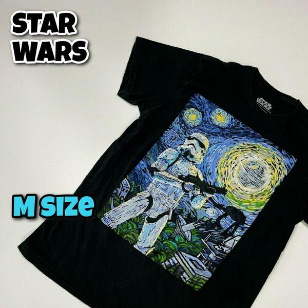 【M】STAR WARS Tシャツ ブラック リユース ultramto M-TS0024
