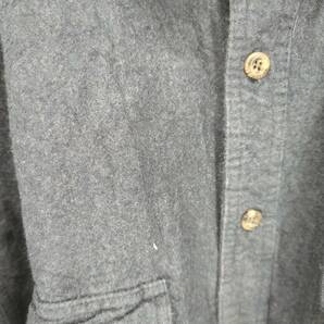 XL FIELD&STREAM ネルシャツ ダークグレー 厚手 長袖 リユース ultramto sh0182の画像6