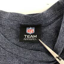 サイズ不明 NFL TEAM APPAREL BEARS FOOTBALL Tシャツ ネイビー 半袖 リユース ultramto ts1182_画像4