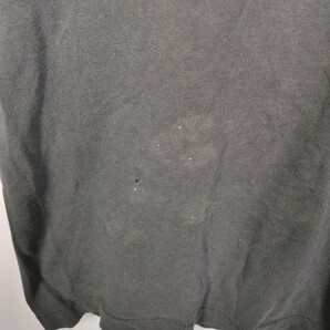 L ヴィンテージ シングルステッチ フルーツオブザルーム ポケット Tシャツ ブラック 無地 半袖 リユース ultramto ts1210の画像6