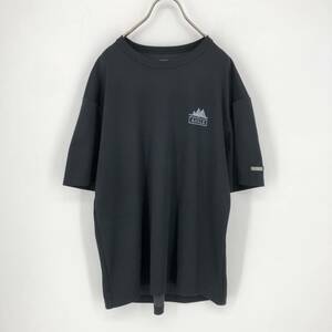 L AIGLE Tシャツ ブラック バックプリント 半袖 リユース ultramto ts1217